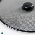 Splatter Cover- Fine Mesh Anti-Splatter Screen Cooking Pots Pans Oil Drainer Kitchen 25cm. 