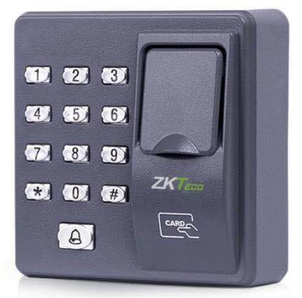 Zkteco X6 fingerprint reader and card reader to open door