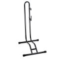 Bike Stand Vertical Bike Rack,Upright Bicycle Floor Stand,Free Standing Adjustable Bike Garage Rack for Indoor Mountain/Road Bike Storage, Space Saving. 