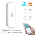 Tuya smart home WiFi temperature and humidity meter sensor. 