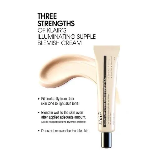 Klairs%20Illuminating%20supple%20blemish%20BB%20Cream%20SPF40%20PA++(3ml)%20-%20Image%205