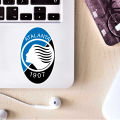 Atalanta Bergamo FC Soccer Team Sticker - 5 Pcs Set | Laptop Sticker | Car Sticker | Phone Sticker | Waterbottle Sticker | Wall Sticker | Die Cut Sticker | Waterproof Sticker. 