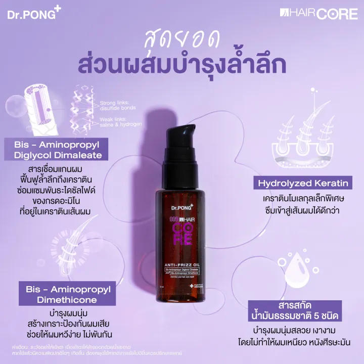 (Preorder)%20Dr.PONG%20009%20HAIR%20CORE%20OIL%20Hair%20care%20oil%20reduces%20frizziness.%20-%20Image%204