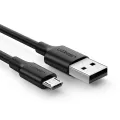 UGREEN---US289 USB 2.0A TO MICRO USB CABLE 1M (NICKEL PLATING) (60136) (60141) (861361) (861415). 