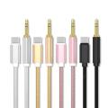 Type C to 3.5mm Aux Audio Stereo Cable (1Meter). 