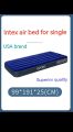 Intex inflatable air bed 3'3"x 6'x 10" ( လေထိုးမွေ့ယာ၁ယောက်အိပ်). 