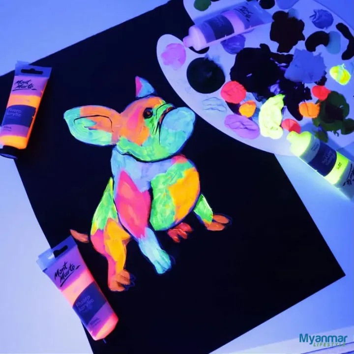 Green%20-%20Fluorescent%20Acrylic%20-%20%2050ml%20-%20Mont%20Marte%20-%20Image%208