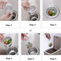 Kitchen Sink Strainer Mesh Bag，25 PCS Sink Strainer Bag, Disposable Sink Drain Filter Bags for all Sizes of Sink Strainers for Kitchen and Bathroom. 