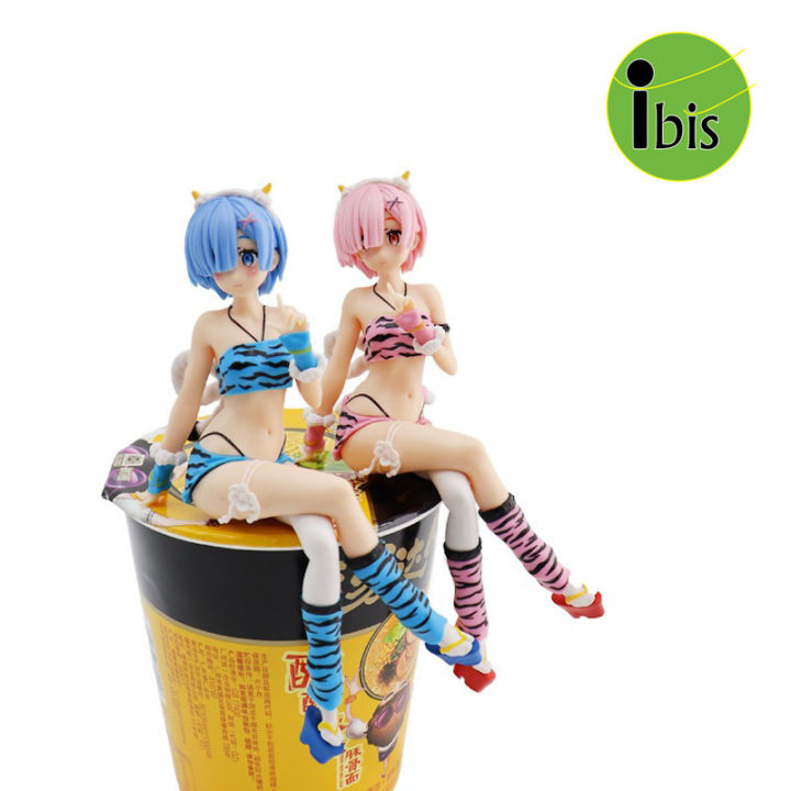 iBis_%2015cm%20Anime%20Re:Life%20In%20A%20Different%20World%20From%20Zero%20Action%20Figure%20Ram%20Rem%20Tarzan%20Outfit%20Computer%20Ornament%20-%20Image%202