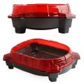 Red Beyblade Stadium Arena Plate Battle Station with Blister Hood for Gyro. 