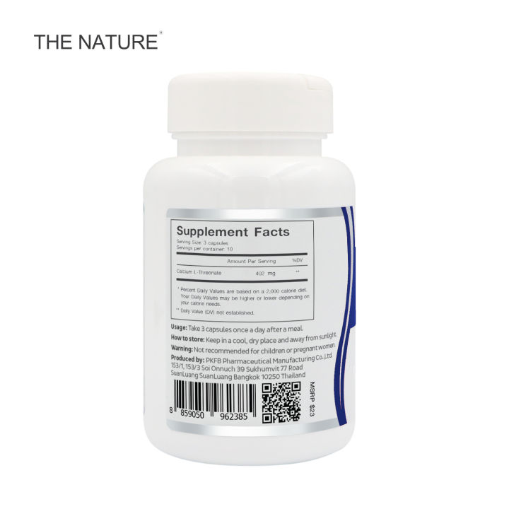 (Preorder)%20Calcium%20L-Threonate%20x%204%20bottles,%20bone%20nourishment,%20Calcium%20The%20Nature%20Calcium%20L-Threonate%20THE%20NATURE%20-%20Image%204