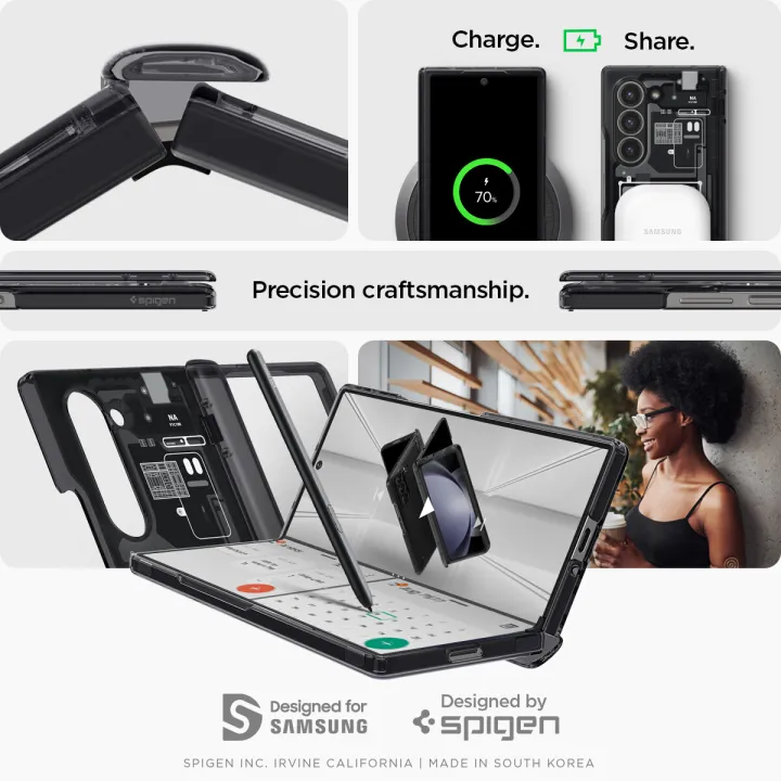 (Preorder)SPIGEN%20Case%20for%20Galaxy%20Z%20Fold%206%20%5BUltra%20Hybrid%20Pro%20Zero%20One%5D%20Solid%20Protection%20with%20Air%20Cushion%20Technology%20/%20Galaxy%20Z%20Fold%206%20Case%20%E1%80%96%E1%80%AF%E1%80%94%E1%80%BA%E1%80%B8%E1%80%80%E1%80%AC%E1%80%97%E1%80%AC%20-%20Image%207