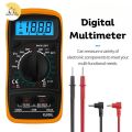 Digital Multimeter Tester with Buzzer High-Precision Intelligent Anti-Burn Multifunctional Voltmeter Ohmmeter Ammeter XL830L. 