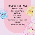 Apron for 1 PCS Children Cartoon Apron Kitchen Art Baking Arm Sleeve Animal Waterproof Apron Kids Painting Apron with Colorful Aprons. 
