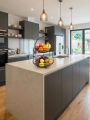 2-Tier Metal Fruit Basket Stand with Handle | Kitchen Counter Storage Organizer. 