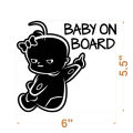 Baby in Car / Baby on Board - Car Safety Sign - Cute Car Sticker Decal. 