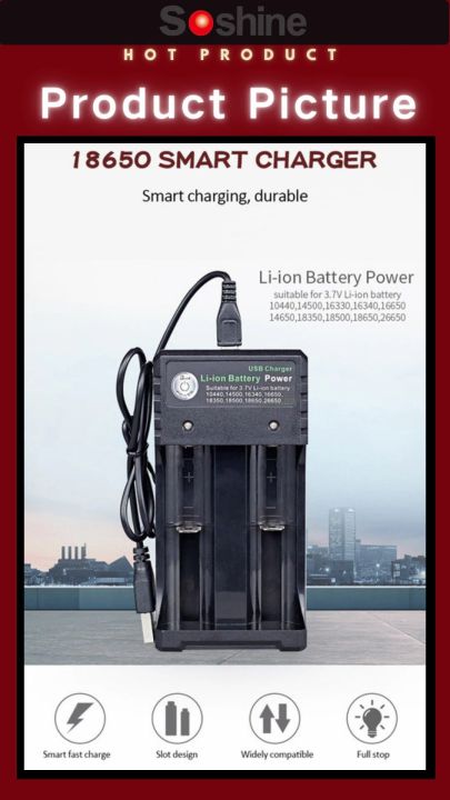 BmaX%202%20Slots%20Battery%20Charger%20Intelligent%20Fast%20LED%20Indicator%20USB%2010440%2014500%2016340%2016650%2018350%2018500%2018650%2026650%20Rechargeable%20-%20Image%206