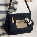 (Preorder) Canvas shoulder bag, simple and beautiful, minimalist style.. 