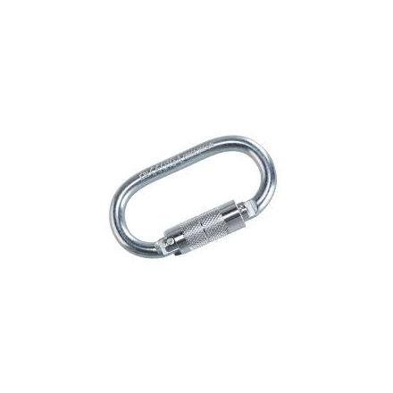Safety Clip Carabiner (White)