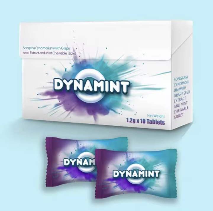 (Preorder)Dynamint chewable tablet supplement men for strong 10 pcs