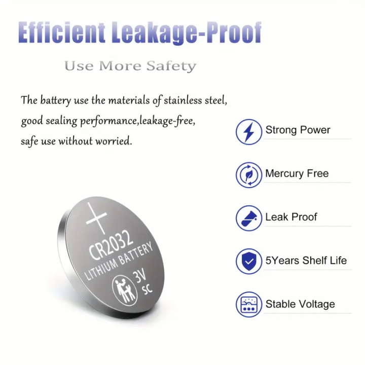 T&E%20Silver%20Cell%20CR2032%203V%20COIN%20Lithium%20Battery%20(3V%20battery)%20-%20Image%206