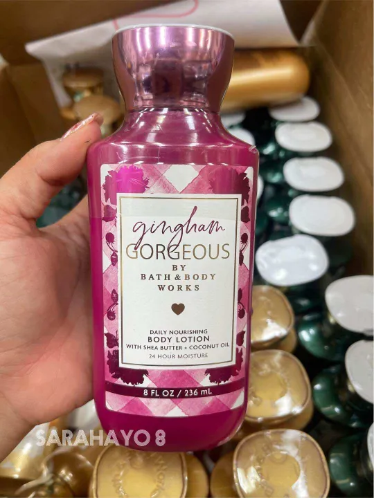 (Preorder)Bath%20&%20Body%20Works%20Gingham%20Gorgeous%20Daily%20Nourishing%20Body%20Lotion%20236ml.%20Genuine%20-%20Image%204