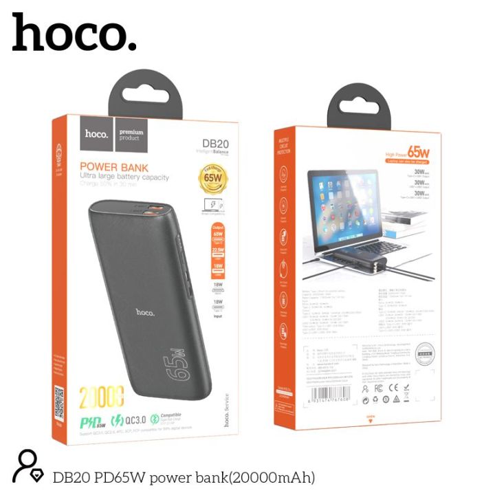 Hoco%20DB20%20PD65W%20Power%20Bank%20(20000mAh)%20-%20Image%203