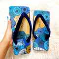 ထီး ( မိန်းခလေးစီး ) Wooden Slippers. 