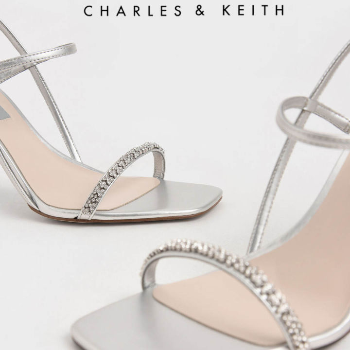 %5BCharles%20&%20Keith%5D%20Singapore%20Preorder%20Textured%20Gem-Embellished%20Strappy%20Sandals/%20Fashion%20/%20Women%20/%20Shoes%20/Heeled%20Sandals%20-%20Image%2010