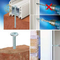 ကြယ်သီးကာဗိုက်စကူ Cross Recessed Wafer Head Self Drilling Screw. 