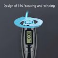 Jump Rope Multifunctional Exercise Skipping Rope with Calorie Counter, Adjustable Length, Wireless Jumping Rope(First Place). 