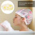 💧ရေချိုး ရေကာ ခေါင်းစွတ် 🛁Reusable Waterproof EVA Shower Caps - Free Size for All Ages🧖‍♀️. 
