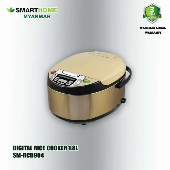 Digital Rice Cooker 1.8L(SM-RCD904) | Shop.com.mm