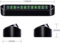 Car Temporary Parking Card Phone Number Card Plate Telephone Number Car Park Stop Automobile Accessories Car-Styling 13x2.5cm. 