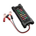 Battery Tester 12V/24V Smart LED Lawn Mower Motor Yacht Car Battery Tester Clip Model. 