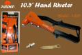 10.5'' Hand Riveter pumpkin 31207. 