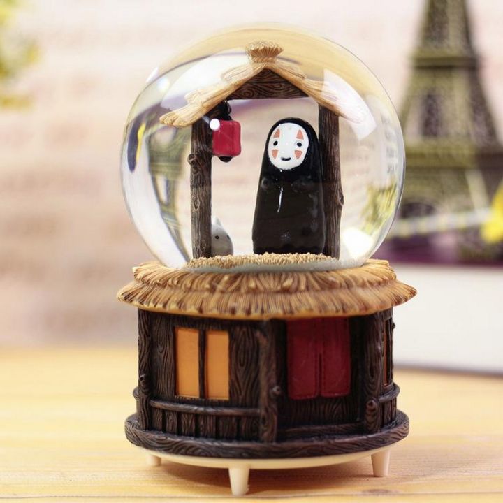 Snow Crystal ball with music - key operated - Home decor - GIFT