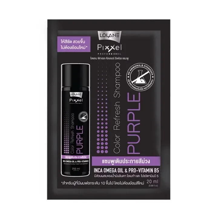 (Preorder)%20Lolane%20Pixxel%20Color%20Refresh%20Shampoo%20(Sachet).%20Shampoo%20to%20enhance%20hair%20color.%20Size%2020ml/sachet%20-%20Image%204