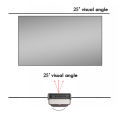 (Preorder) 100, 120, and 130-inch Frameless Projector Screen with Enhanced Light and Color, AirScreen Clarity, Stock in Thailand, Ready to Ship (Foldable). 