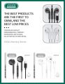 JOKADE JD-044 NANJING Type-C wire-controlled digital earphone with mic. 