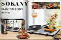 Sokany Electric Single/ Double Stove Hot Plate, 1000/ 2000 Watts. 