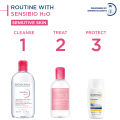 Bioderma Sensibio H2O Micellar Cleansing Water - 500 ML (Cleanser, Makeup Remover). 