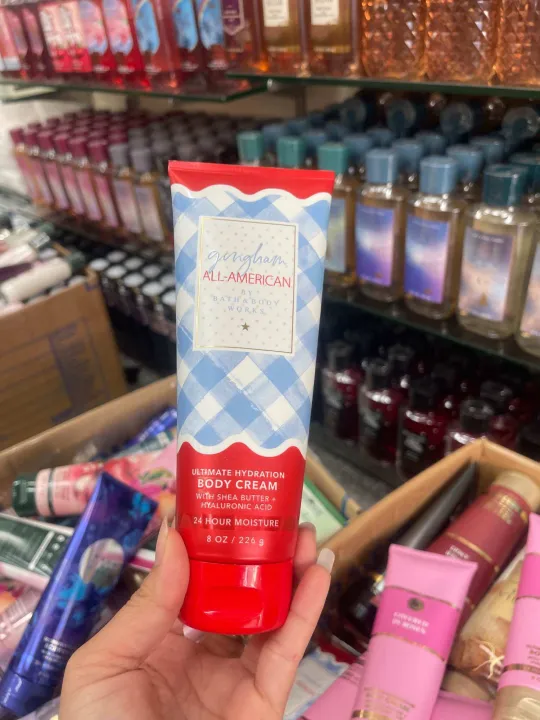 (Preorder)Bath%20&%20Body%20Works%20Gingham%20All-American%20Ultimate%20Hydration%20Body%20Cream%20226g.%20Genuine%20-%20Image%203