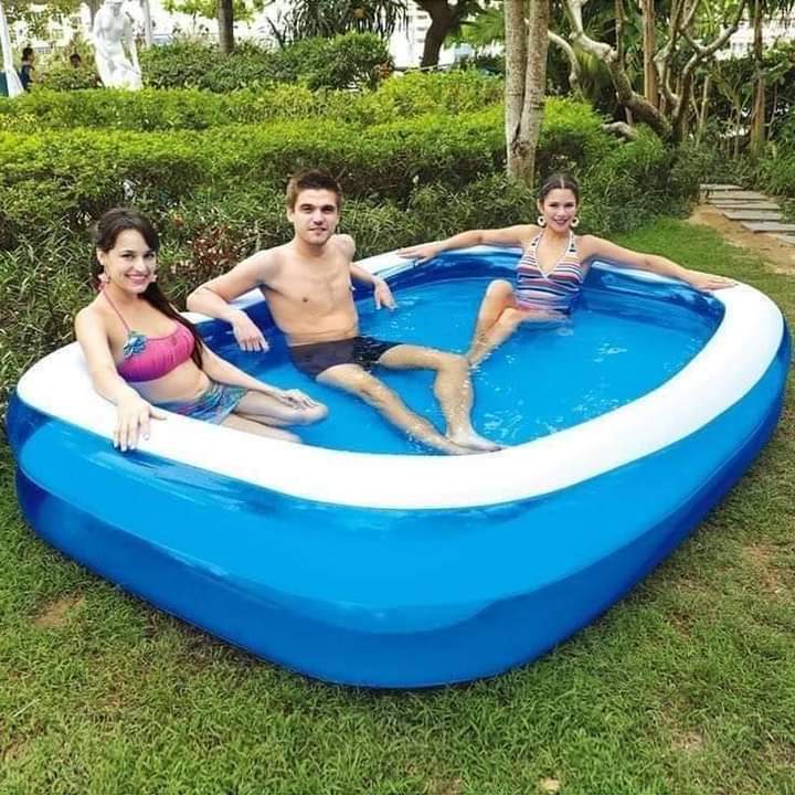 Swimming Pool Family Fun Pool လေထိုးရေကူးကန် 7ပေရေကူးကန်