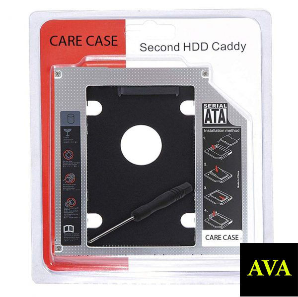SATA%202nd%202.5''%20Hard%20Drive%20Caddy%20for%2012.7mm%20Universal%20CD/DVD-ROM%20-%20Expand%20Your%20Data%20Storage%20on%20Your%20Laptop%20with%20HDD/SSD%20-%20Image%202