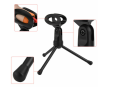 Wireless karaoke Bluetooth microphone portable adjustable microphone holder 3.5MM microphone plug and play. 