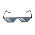 Mosaic Sunglasses Trick Toy Glasses Funny Pixel Glasses For Women And Men. 