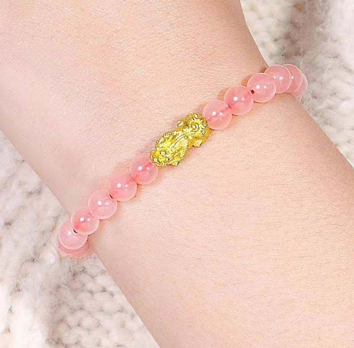Natural%20Agate%20Gold%20Pixiu%20Bracelet%20Lucky%20Transit%20Bead%20Hair%20Crystal%20Bracelet%20-%20Image%209