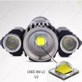 FL-R2Z2 Flashlight with zoom with 3 LED (L2 LED*1 + XPE LED*2). 