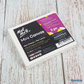 8 x 10cm Mini Canvas (2 pcs per pack) - Mont Marte. 